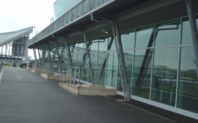 Elevation - Trackside, Welcome Centre