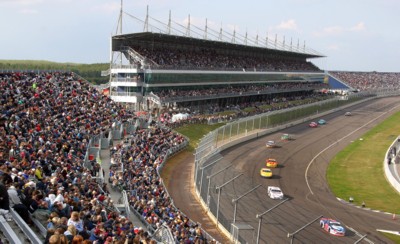 View of Rockingham Building from grandstand